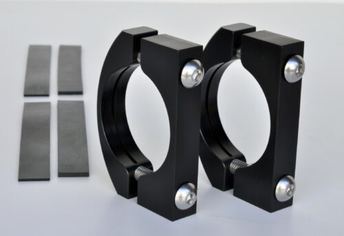 Power Tank Roll Bar Clamps Black