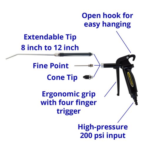 Power Tank's Master Blaster Blowgun Kit