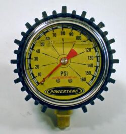 Liquid Filled Tire Inflator Gauge