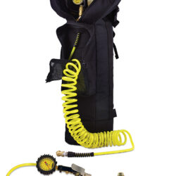 CO2 Tank 15 Lb Track Pack Package B 250 PSI Regulator Candy Red Power Tank