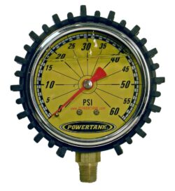 Liquid Filled Tire Inflator Gauge 60 PSI