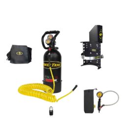 10 LB Package Passenger 2 Door JLU Roll Bar Matte Black Power Tank