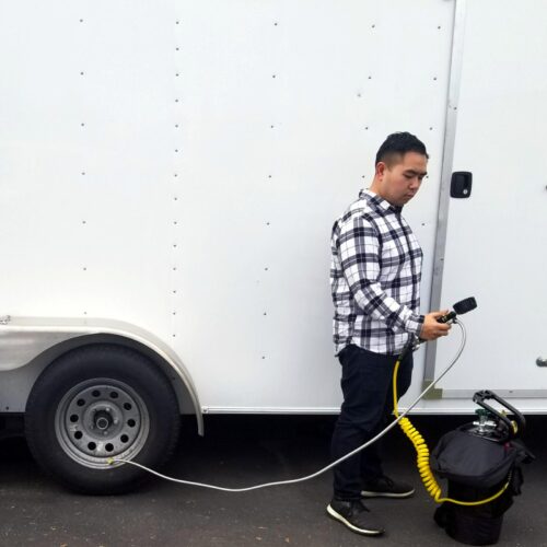 15 lb CO2 Tank for RV Tires - Image 2