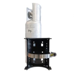 Satin Black 6 LB Propane Tank Bracket - Image 4