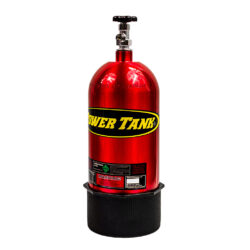 10 lb Power Tank CO2 Bottle w/ Boot Candy Red Power Tank