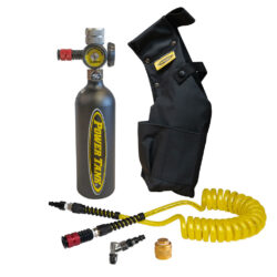 Workman Package A Power Shot Sidearm 20 Oz CO2 Power Tank 400 PSI PRO Series Power Tank